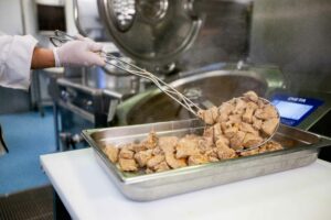 Viande bio en restauration collective